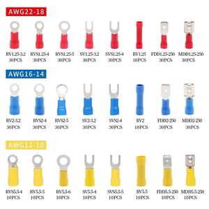 Set Pipa Susut Panas 2.8/4.8/6.3mm, Berbagai Ukuran, Isolasi, Selubung Susut, Terminal Crimp, Konektor, Perlengkapan Aneka Ragam - Product Image 2