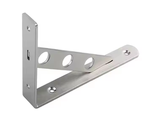 Fabrieksprijs Veel Gebruikt Roestvrij Staal Verborgen Zware Muur Gemonteerde Driehoek Zwevende Beugel Voor Plank Met Schroeven - Product Image 3