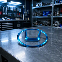 Emblème de voiture du fabricant, prix d'usine, gaufrage professionnel en ABS, design 3D chromé personnalisé, durable, de luxe, emblème de voiture à usage unique