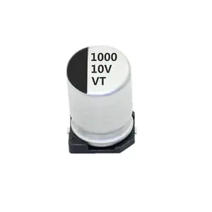 LORIDA-fuente de alimentación Industrial de 1000UF, 10V, 8x10,5 Mm, condensadores electrolitos de aluminio, Chip Smd