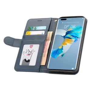 Flip telefon kılıfı cüzdan PU deri kılıf Huawei Y5p Y6p Y8p tadını çıkarın 10S