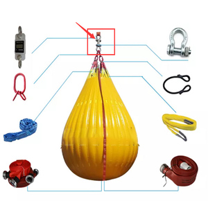 Sacs d'eau à prix d'usine pour test de charge de grue, d'échelle de sauvetage et de bateau de sauvetage avec cellule de pesée 50 tonnes - Product Image 6