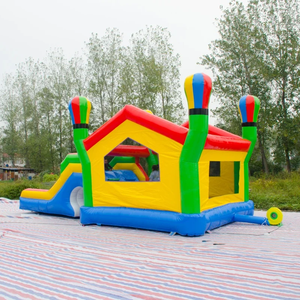 Château Gonflable Commercial à <span class=keywords><strong>Prix</strong></span> d'Usine avec Toboggan et Souffleur, en PVC, pour Enfants, Installation Facile, Capacité 200-500KG, Idéal pour les Fêtes - Product Image 5