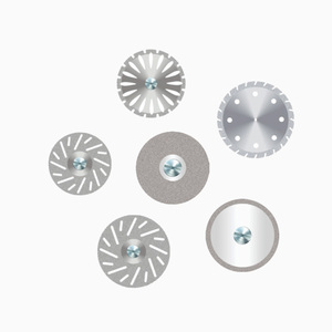 Disques abrasifs en zircone dentaire, polisseurs double face, disques de coupe diamantés, roue de 180 mm pour usage en laboratoire - Product Image 3