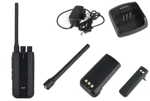 Tyt MD-619 aes 256 compatível com walkie talkie, portátil, digital, rádio xir p3688, dois canais dp1400