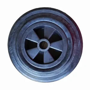 200/50-100 puncture proof rubber wheels for carts from QINGDAO manufacturer