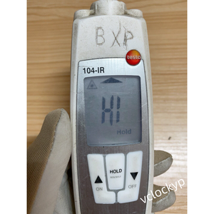 Testo 104-IR Infrared/penetwbrration <b>Thermometer</b> Waterproof Folding 0560 1040 Used - Product Image 4