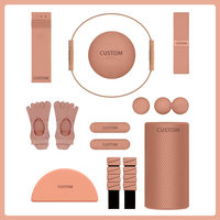 Kit de fitness Jovia pour femmes : ballon de yoga, anneau de Pilates, poids de cheville en PP, bande d'étirement, bande de résistance – Logo personnalisé, durable, Beijing