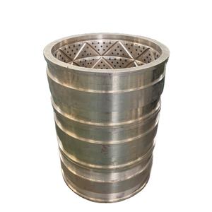 Cojinete de manga de bronce no estándar personalizado buje de grafito con brida sin aceite con tapón de grafito - Product Image 3