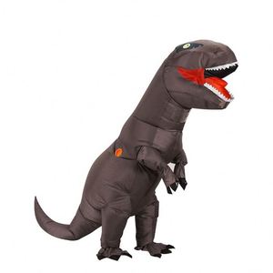 Costume de dinosaure gonflable amusant pour adultes T-Rex facile à utiliser pour Halloween - Product Image 1