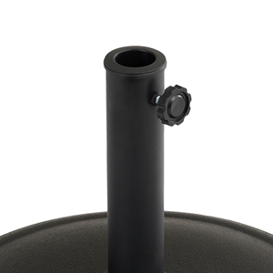 New Design 10kg Round Resin Plastic <strong>Concrete</strong> Umbrella <strong>Base</strong> Black <strong>Parasol</strong> <strong>Base</strong> for Patio Outdoor Furniture - Product Image 2