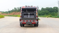 Camion compacteur de déchets Kailifeng Dongfeng, châssis 5,3 m³, compression hydraulique, collecteur de déchets sanitaires, 4x2, moteur manuel