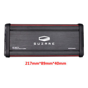 Amplificador de Coche Guzare de 4 Canales, 1200 Watts, Clase D, Amplificador de Potencia de Audio para Coche, Barco, RV, Motocicleta - Product Image 2