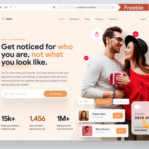 การพัฒนาแอปพลิเคชันหาคู่ออนไลน์เช่น Tinder และการพัฒนาเว็บไซต์แชทสดออนไลน์ - Product Image 1