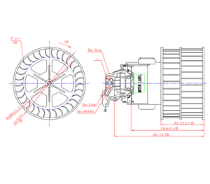 OE 1808067 3137020016 90228667 <strong>Auto</strong> RHD 12V Heater Blower Motor Fan <strong>Resistor</strong> for OPEL VECTRA A/CALIBRA a Air Conditioning System - Product Image 6