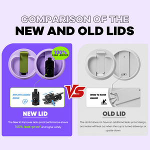 Tazas de café de metal de regalo reutilizables térmicas Tazas minimalistas de acero inoxidable en línea negro para promoción - Product Image 5