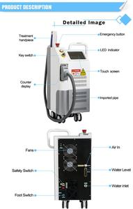 Nd yag máquina de remoção de tatuagem, conjunto de preço/1064 nd yag 532 ktp máquina de remoção de tatuagem/nd yag a laser - Product Image 2