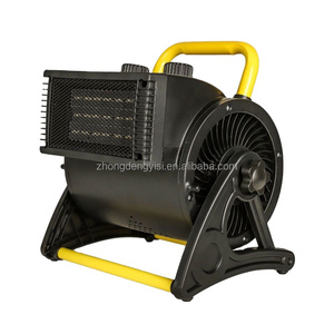 Ventilateur Chauffant Électrique Haute Pression Industriel, Souffleur d'Air Chaud, Séchoir à Tapis pour Chauffage Domestique, 220V DC - Product Image 1