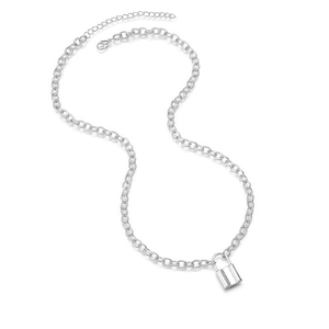 Trendz de moda de cerradura de aleación de COLLAR COLGANTE Punk collar - Product Image 2