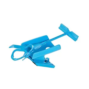 Aid Blue Helper Kit Helps Put On Off No Bending Shoe Horn Foot Brace Support Sock Slider