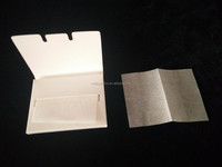 Kertas wajah minyak alami kertas penyerap minyak 100 lembar dengan arang bambu Makeup ramah untuk perawatan wajah