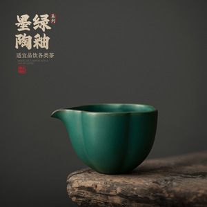 Pumpkin Shaped Ceramic Fair <b>Cup</b> Matte Retro <b>Tea</b> <b>Set</b> For Gift Dehua County Made - Product Image 5