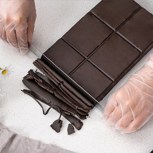 Manteca de cacao pura bloque grande bloque chocolate blanco y negro ladrillo 1kg ingrediente para hornear chocolate - Product Image 2