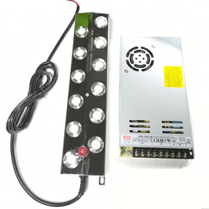 DC48V 12 Head <strong>Humidifier</strong> + 220V Waterproof Power Supply Including Float Chamber Ultrasonic Mist Maker Fogger EU/AU/<strong>UK</strong>/US - Product Image 6