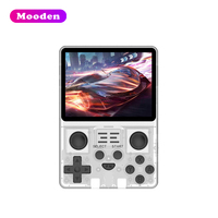 Console de jeu portable Mooden R36s EE Linux, 64 Go, 15000 jeux, console de jeu vidéo rétro classique