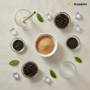 ชุดชงชาไข่มุกดำสำเร็จรูป-5 แก้ว/กล่อง ได้รับการรับรองมาตรฐาน HACCP - Product Image 5
