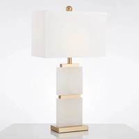 Lampe de lit moderne en marbre, design moderne, idéale pour une table d'hôtel, nouveau modèle de