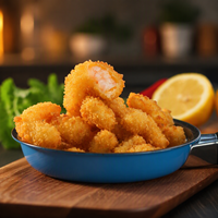 Oferta Especial: Nuggets de Camarones Fritos Previamente, Listos para Hornear en Horno o Freidora de Aire, Comida Rápida para Cadenas de Restaurantes, Comida para Niños, Venta al por Mayor