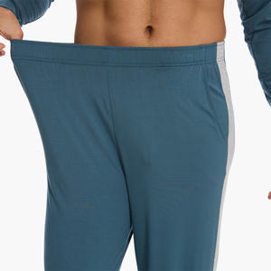 Custom Loungewear OEM Pajamas for <b>Men</b> Long Winter Loungewear Set <b>Men's</b> <b>Pyjama</b> Cotton Custom <b>Men</b> Bamboo Pajamas - Product Image 4