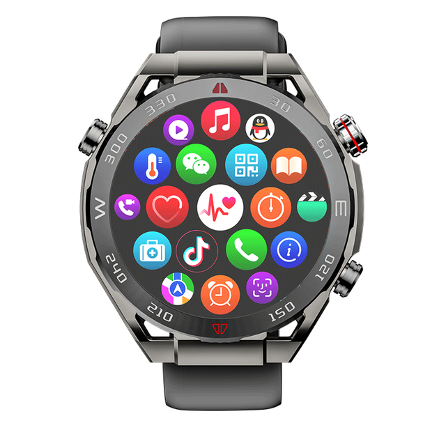 VP600 Android 4G Sim Card 1.43 Inch Screen Sport Smartwatch 4+64G Large Battery Video Call WiFi GPS Positioning Watch