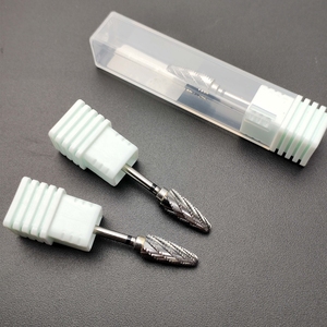 Gran Venta de brocas de carburo de corte recto <span class=keywords><strong>Tornado</strong></span>, herramienta de eliminación de <span class=keywords><strong>Gel</strong></span> grueso, taladros eléctricos, accesorios de manicura - Product Image 3