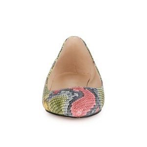 Snakeskin Pattern Women's Flats Dress Shoes Pointed Toe Flat <b>Pumps</b> Shoes Office <b>School</b> Girl Daily Life Slip-on Casual Shoes - Product Image 5