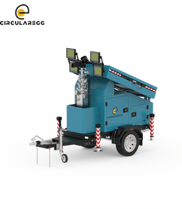 Remorques d'éclairage mobiles solaires pour la construction et les bâtiments et solution hors réseau - Product Image 1