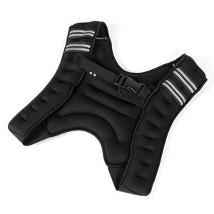 <span class=keywords><strong>Gilet</strong></span> lesté LXYX11-03 avec bande réfléchissante pour l'entraînement musculaire, la course à pied, le fitness, la perte de poids, l'exercice - Product Image 1