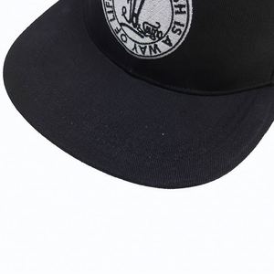 Unisex Snapback Baseball Cap with 3D Embroidery Performance Jersey Fleece Fabric Tropical <b>Leaf</b> Design - Product Image 6