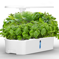 IGS-61 12 Pods Smart Kit de culture hydroponique d'intérieur LED Système hydroponique domestique pour la culture des plantes