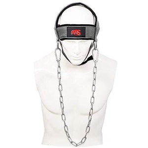 Correas de Tobillo MAS Fitness para Levantamiento de Pesas, Entrenamiento de Resistencia, Recuperación de Lesiones, Culturismo, Cadena Larga de Acero, Neopreno ISO - Product Image 1