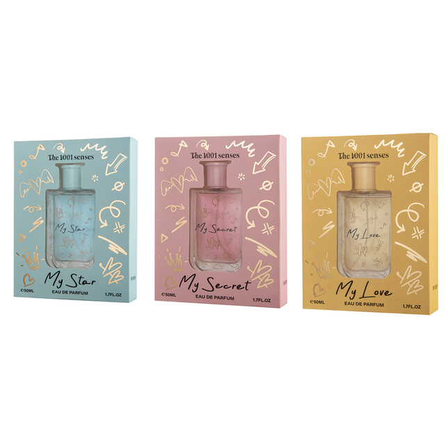 The 1001 Senses Perfume Mist 50ml Long Lasting Perfume with Gift Box Ready to Ship Girl Present