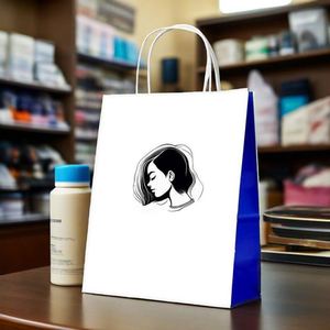 Sacs shopping en papier personnalisés imprimés pour entreprises, mini sacs cadeaux avec logo personnalisé, directement de l'usine - Product Image 6