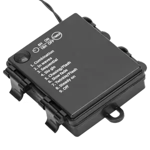 Striscia luminosa piatta con batterie 4AA, illuminazione a LED, flessibile e portatile, ideale per decorazione e ambientazione in spazi. - Product Image 3