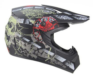 Casco Integral con Diseño Gráfico para Motocross, Visera Ajustable, Resistente a Impactos, Protección para Motociclismo Todoterreno - Product Image 6