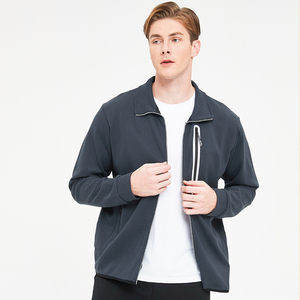 Nuovo Design primavera vestiti per gli uomini impermeabile con cerniera e cerniera personalizzata giacca capospalla <span class=keywords><strong>da</strong></span> <span class=keywords><strong>lavoro</strong></span> per gli uomini - Product Image 2