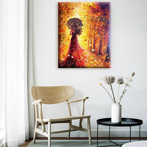 Vẽ tranh bằng số kit thanh lịch người phụ nữ Lady bức tranh chân dung tự làm màu bằng số cho trang trí Nội Thất Tường - Product Image 2