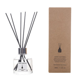 Hotel Maßgeschneiderter Langlebiger Umweltfreundlicher Glas Handgefertigter Schilfrohr-Stick Aromatherapie-Diffusor Flüssige Verdunstung Individualisierung - Product Image 6
