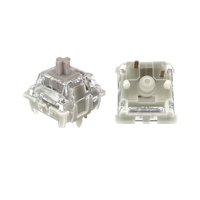 Interrupteur de clavier mécanique GATERON Baby Racoon 2.0 pré-lubrifié, 5 broches, 55g, personnalisé, linéaire MX, RGB SMD, pour clavier de jeu DIY