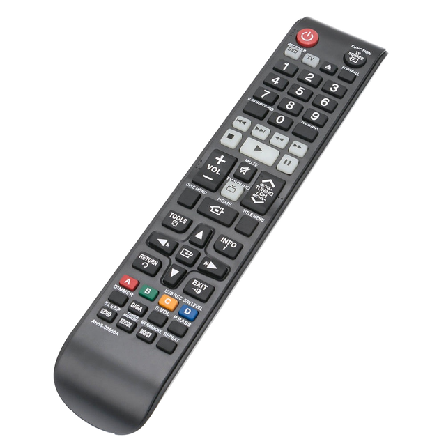 New Smart TV Remote AH59-02550A Fixed Code Plastic Replacement for Samsung Home Theater Remote Controller